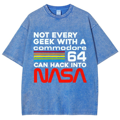 Geek Hack Vintage Distressed T-shirt