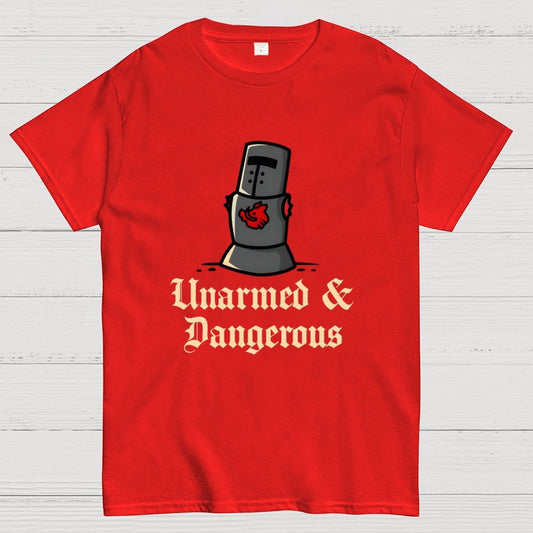 Unarmed And Dangerous Geek T-Shirt