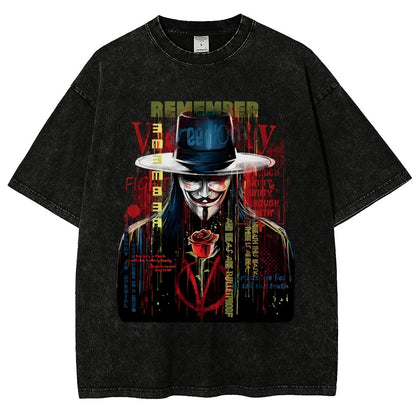 Remember Vintage Distressed T-shirt