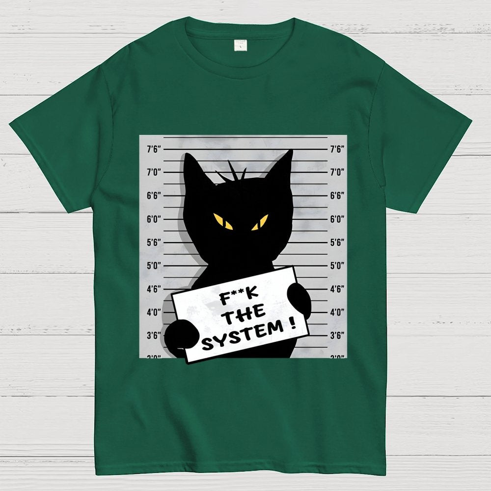 F**k the system Geek T-Shirt