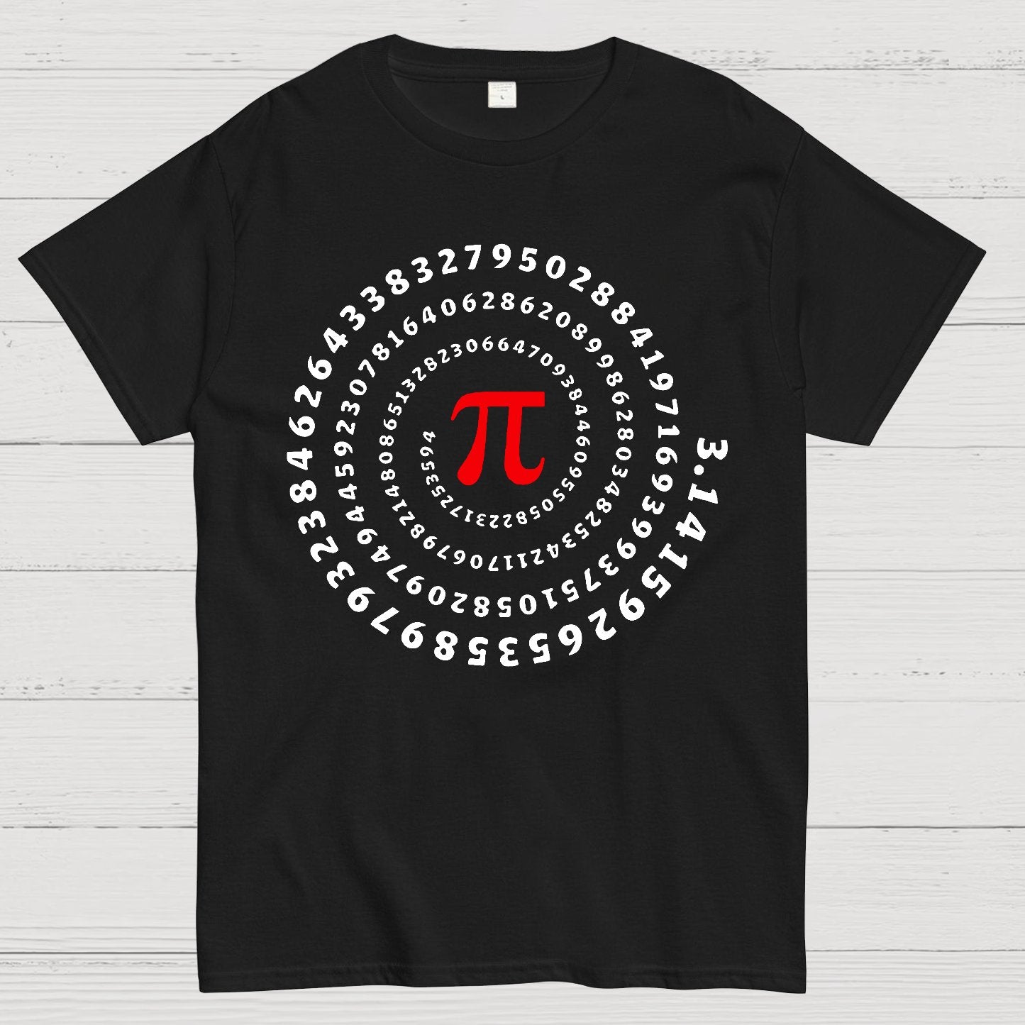 Pi Science Number Sequence Geek T-Shirt