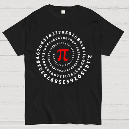 Pi Science Number Sequence Geek T-Shirt