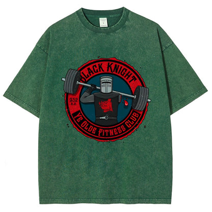 Ye Olde Fitness Club Vintage Distressed T-shirt