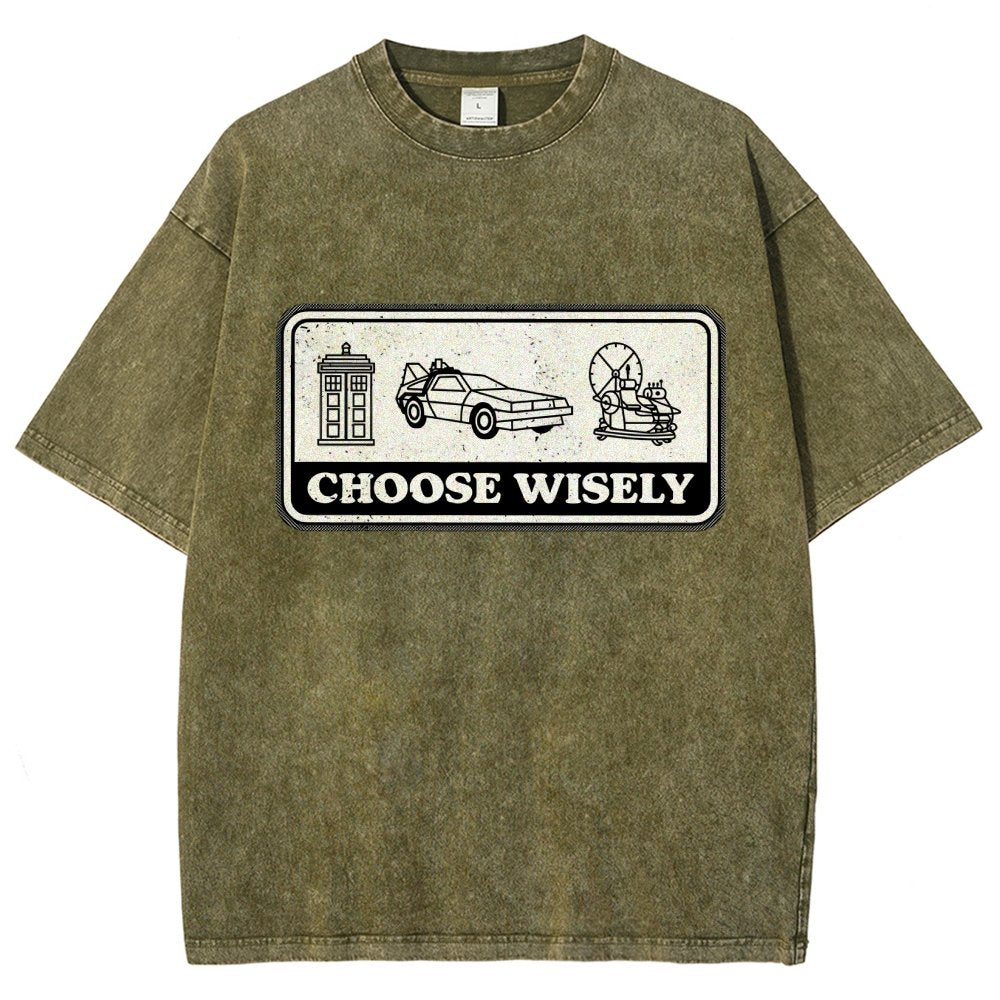 Temporal Dilemma Vintage Distressed T-shirt