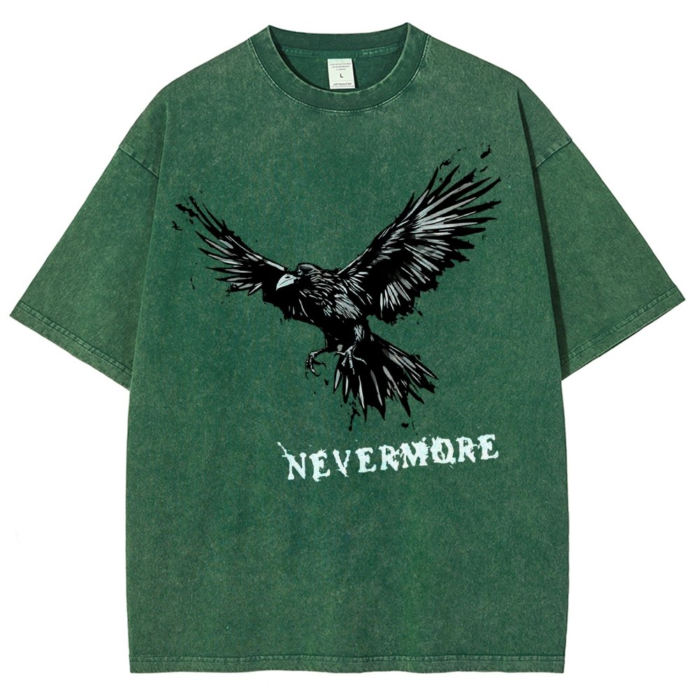 Nevermore Vintage Distressed T-shirt