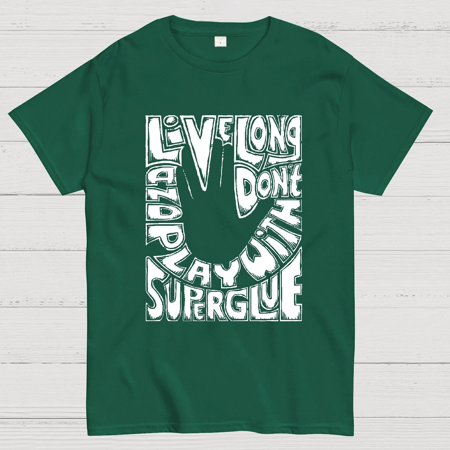 Don't Play With Superglue Geek T-Shirt