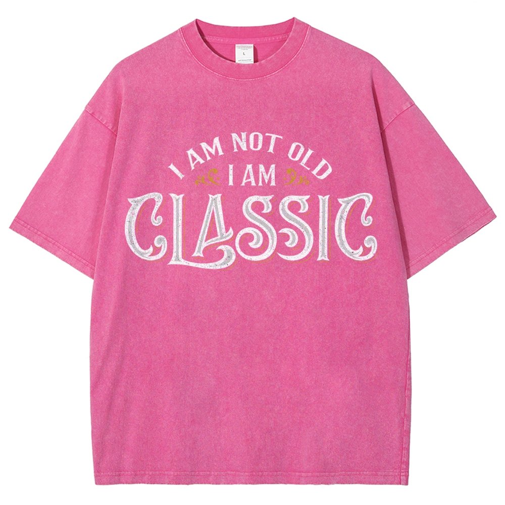 I Am Classic Vintage Distressed T-shirt