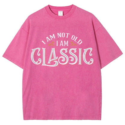 I Am Classic Vintage Distressed T-shirt
