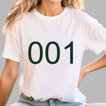 Number 001 Game Movie Geek T-Shirt
