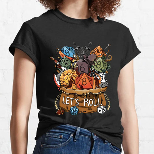 Let's Roll Nerdy T-Shirt