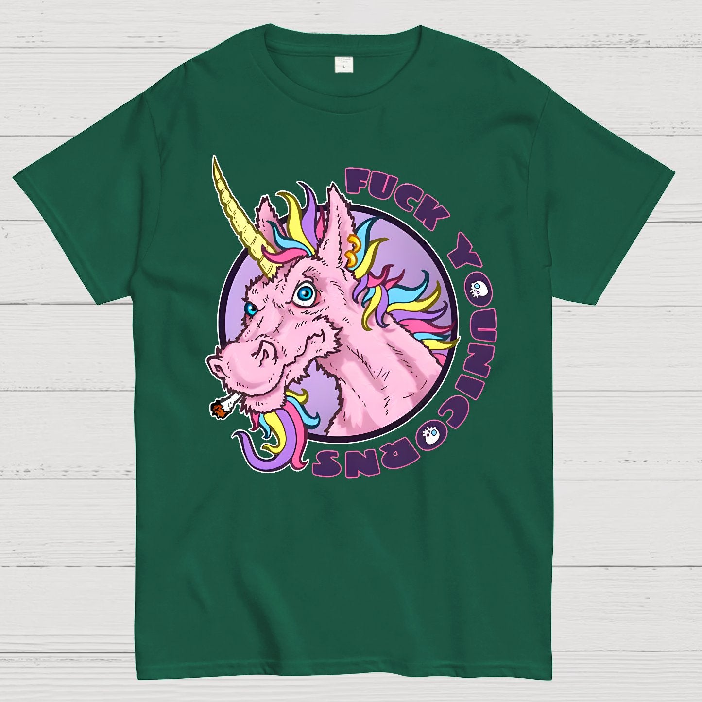The FUCK YOUnicorns Geek T-Shirt
