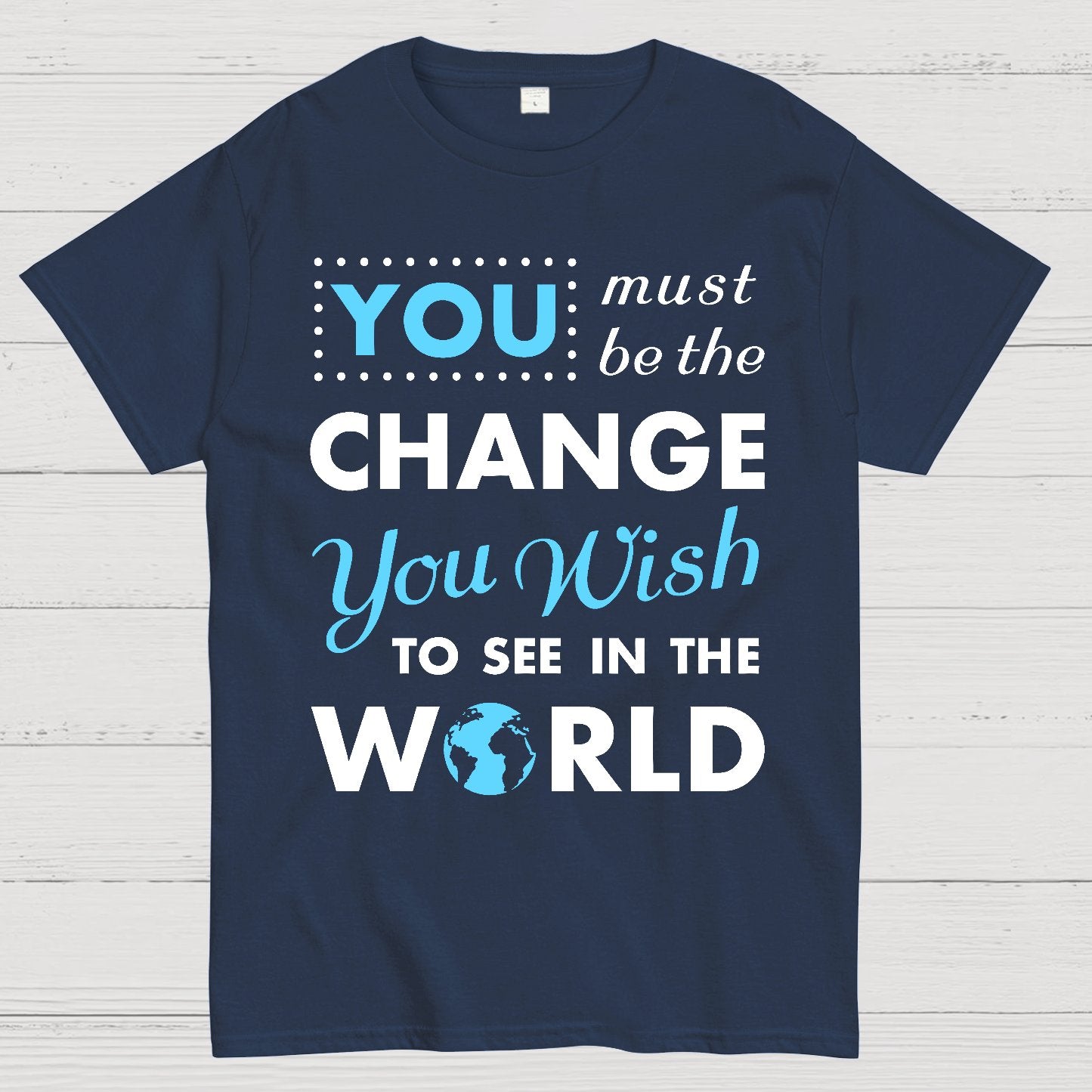 Be the Change Geek T-Shirt