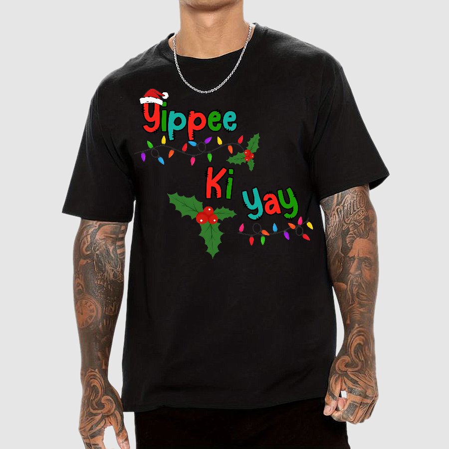 Yippee-Ki-Yay Christmas Geek T-Shirt