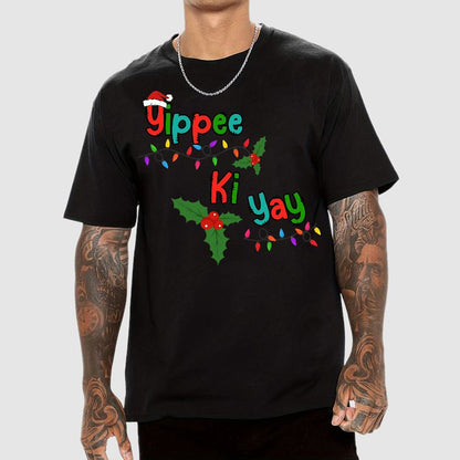 Yippee-Ki-Yay Christmas Geek T-Shirt