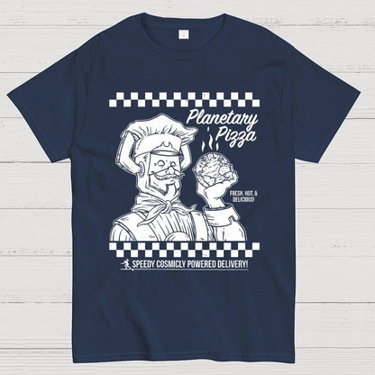 Planetary Pizza Unisex Geek T-Shirt