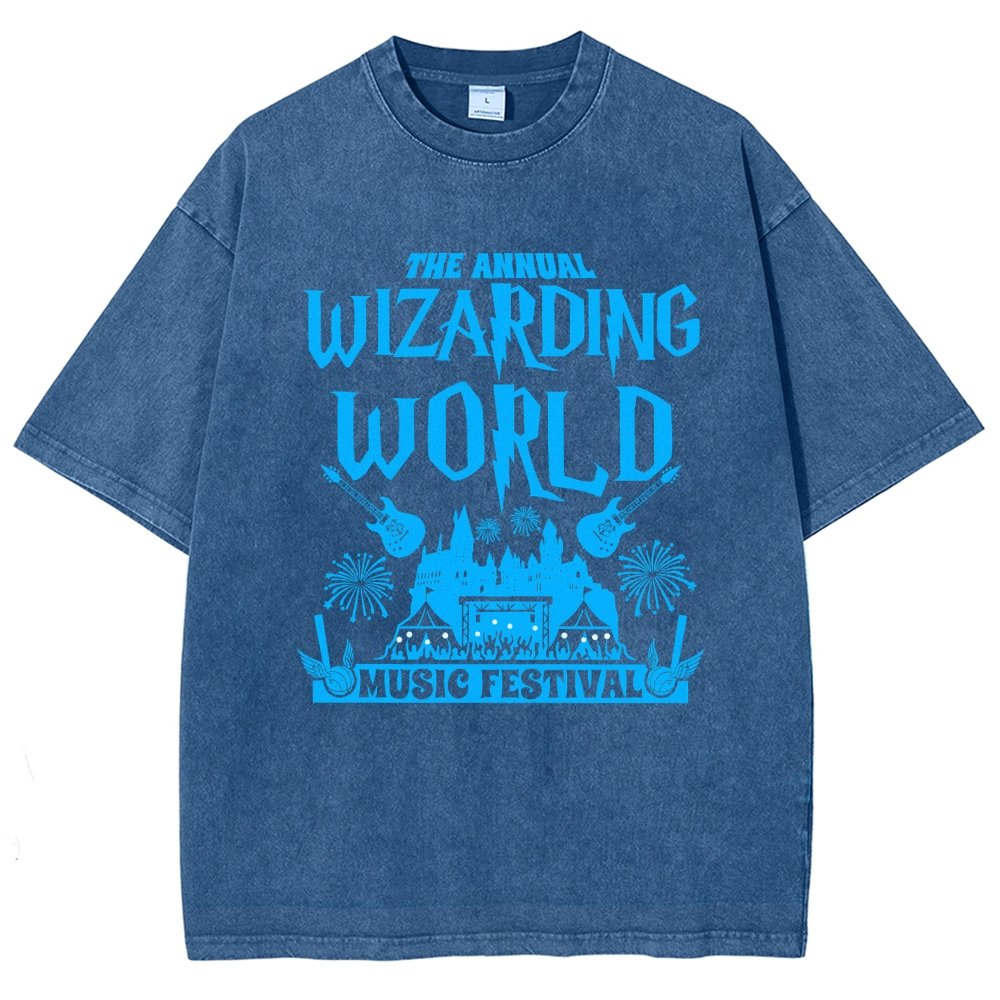 Wizards & Witches Music Festival Vintage Distressed T-shirt