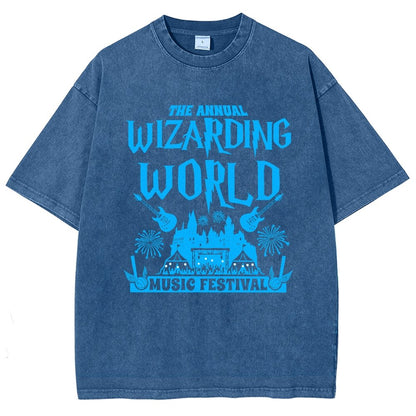 Wizards & Witches Music Festival Vintage Distressed T-shirt