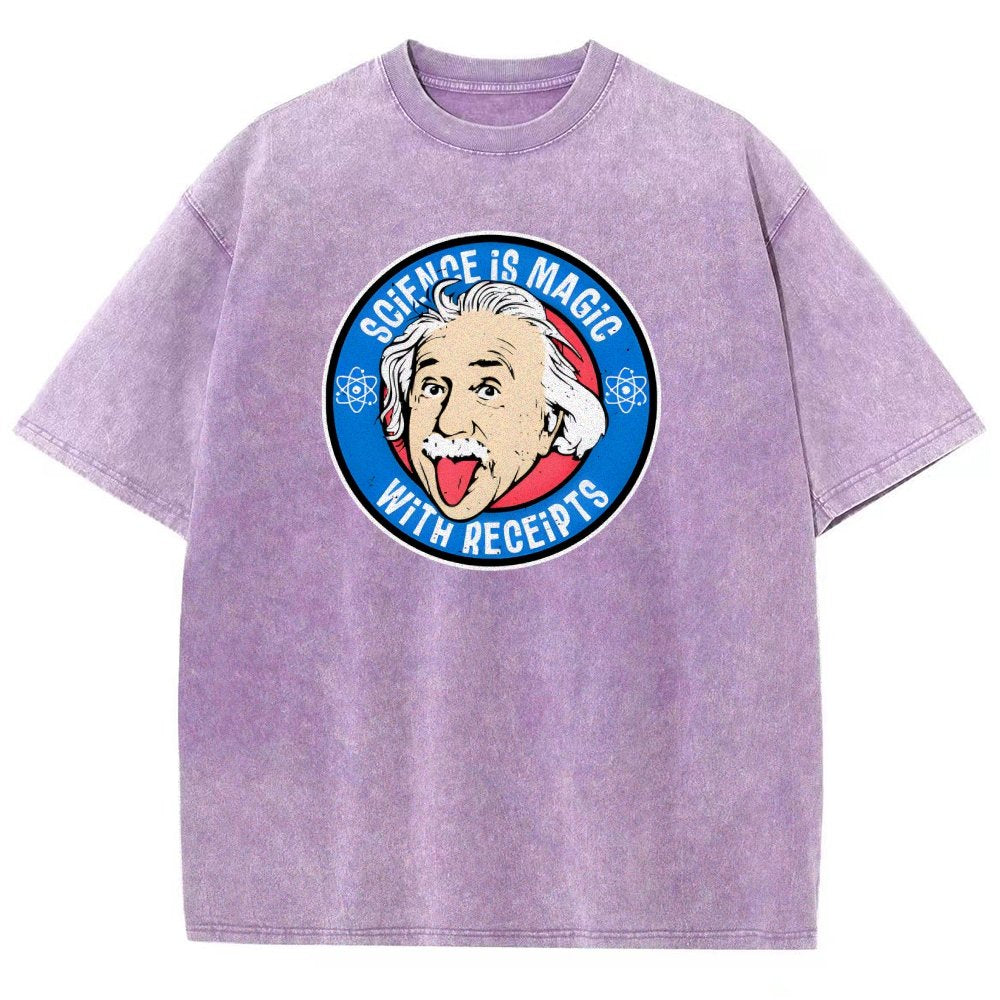 Science Is Magic Vintage Distressed T-shirt