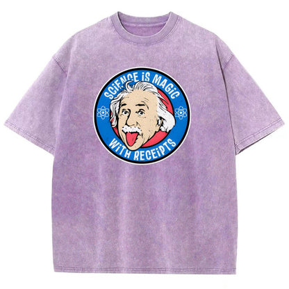 Science Is Magic Vintage Distressed T-shirt