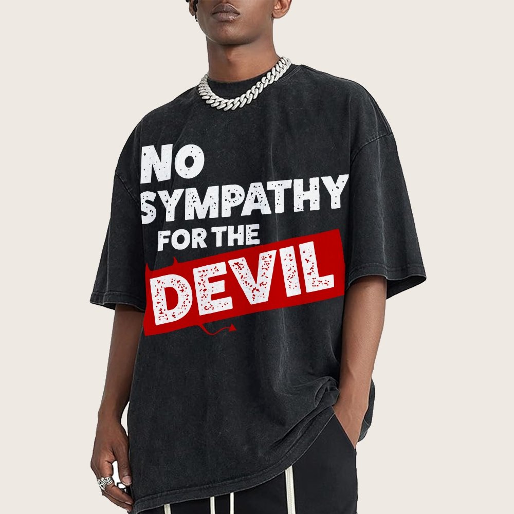 No Sympathy for The Devil(redbubble) Vintage Distressed T-shirt