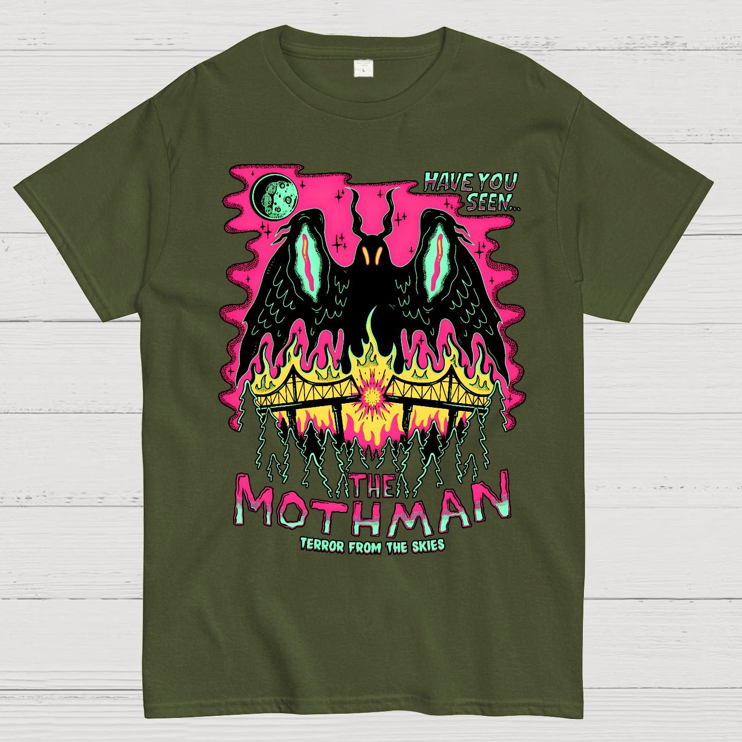 Have You Seen The Winged Phantom Terror From The Skies Geek T-Shirt