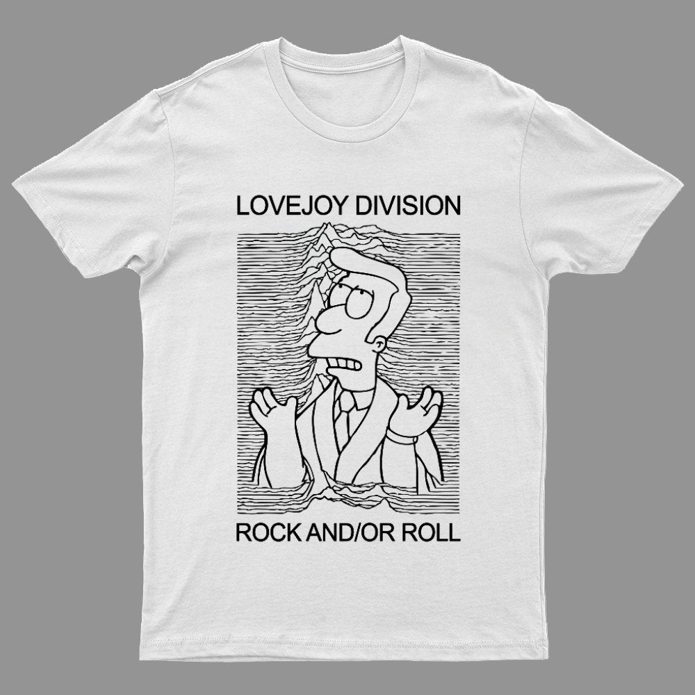 Joyful Division Rock And/Or Roll Geeky T-Shirt