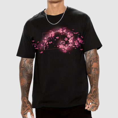 Golden Sakura Season Geek T-Shirt
