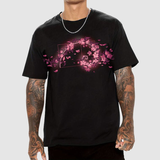 Golden Sakura Season Geek T-Shirt