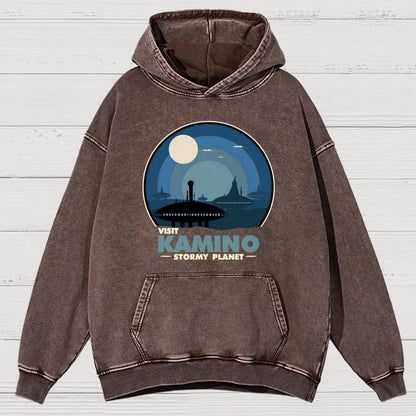 Zalora Vintage Distressed Hoodie
