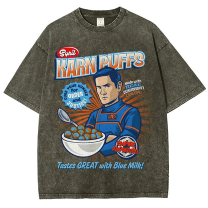 Karn Puffs Vintage Distressed T-shirt