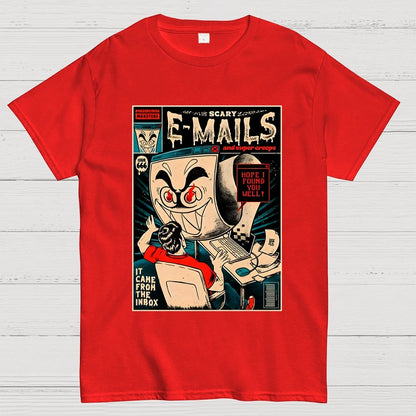 Scary E-mails Geek T-Shirt