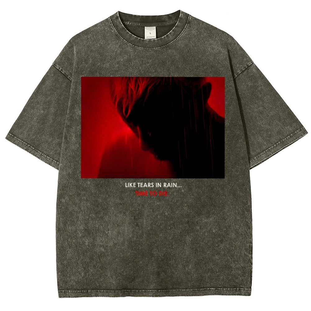 like tears in rain Vintage Distressed T-shirt