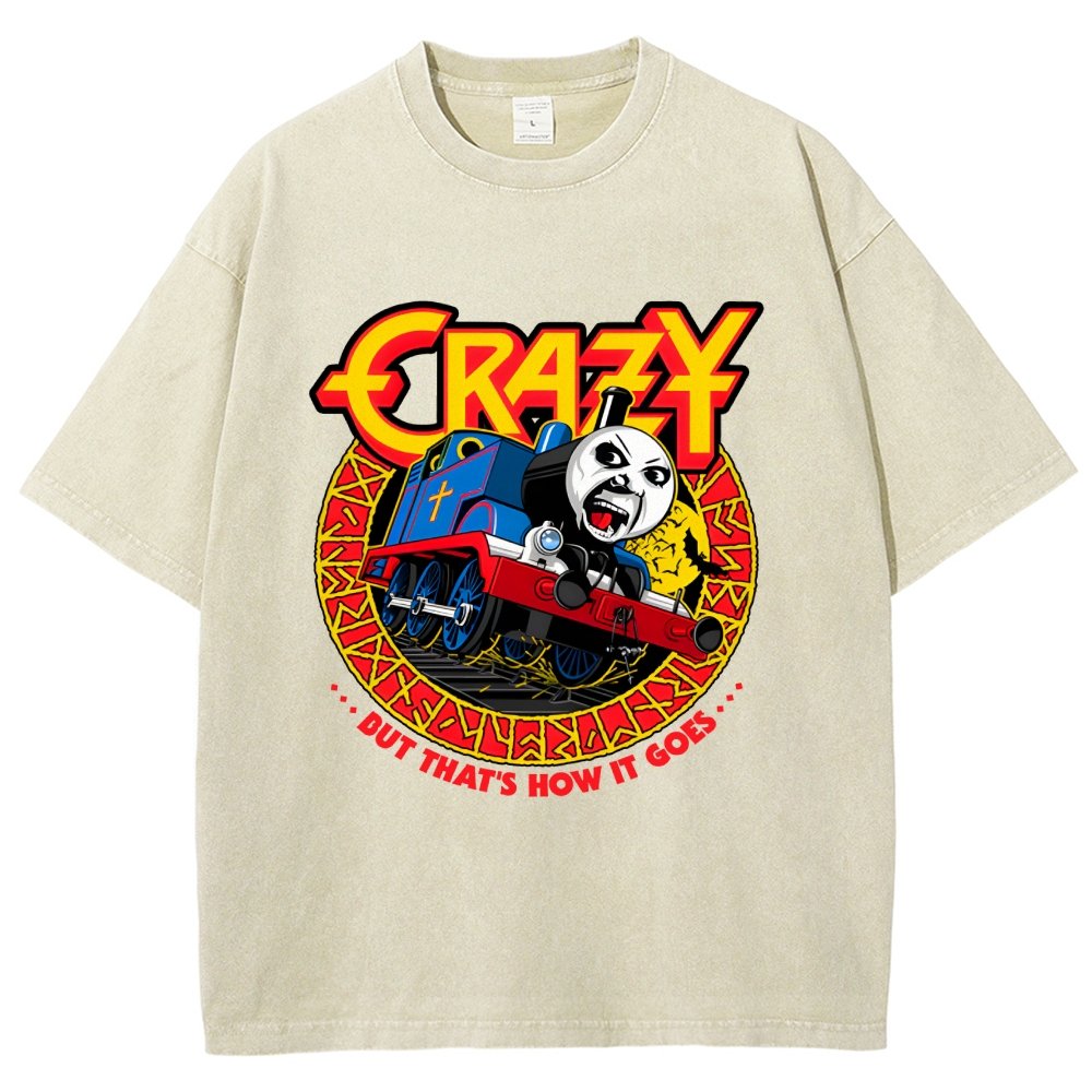 Crazy Tom Vintage Distressed T-shirt