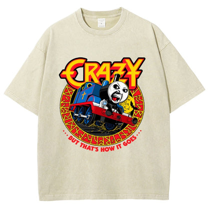Crazy Tom Vintage Distressed T-shirt