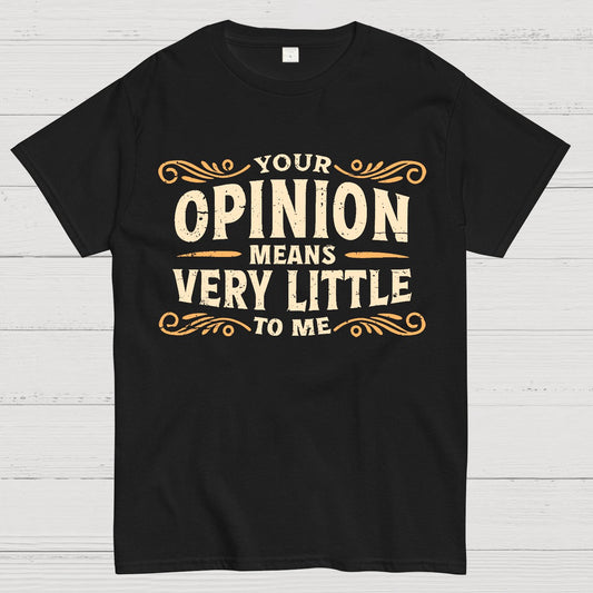 Your Opinion Means Very Little Geek T-Shirt