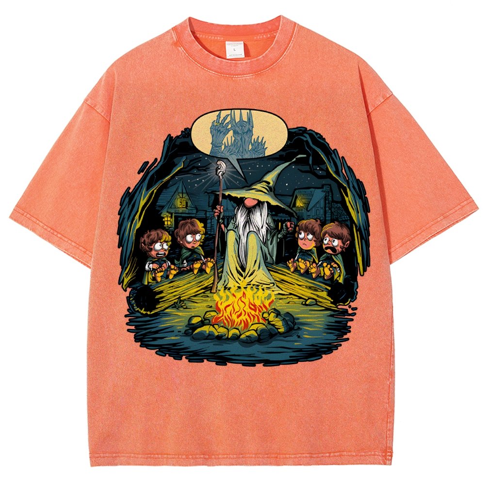 Beware of the Dark One Vintage Distressed T-shirt