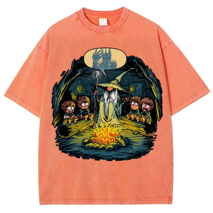Beware of the Dark One Vintage Distressed T-shirt