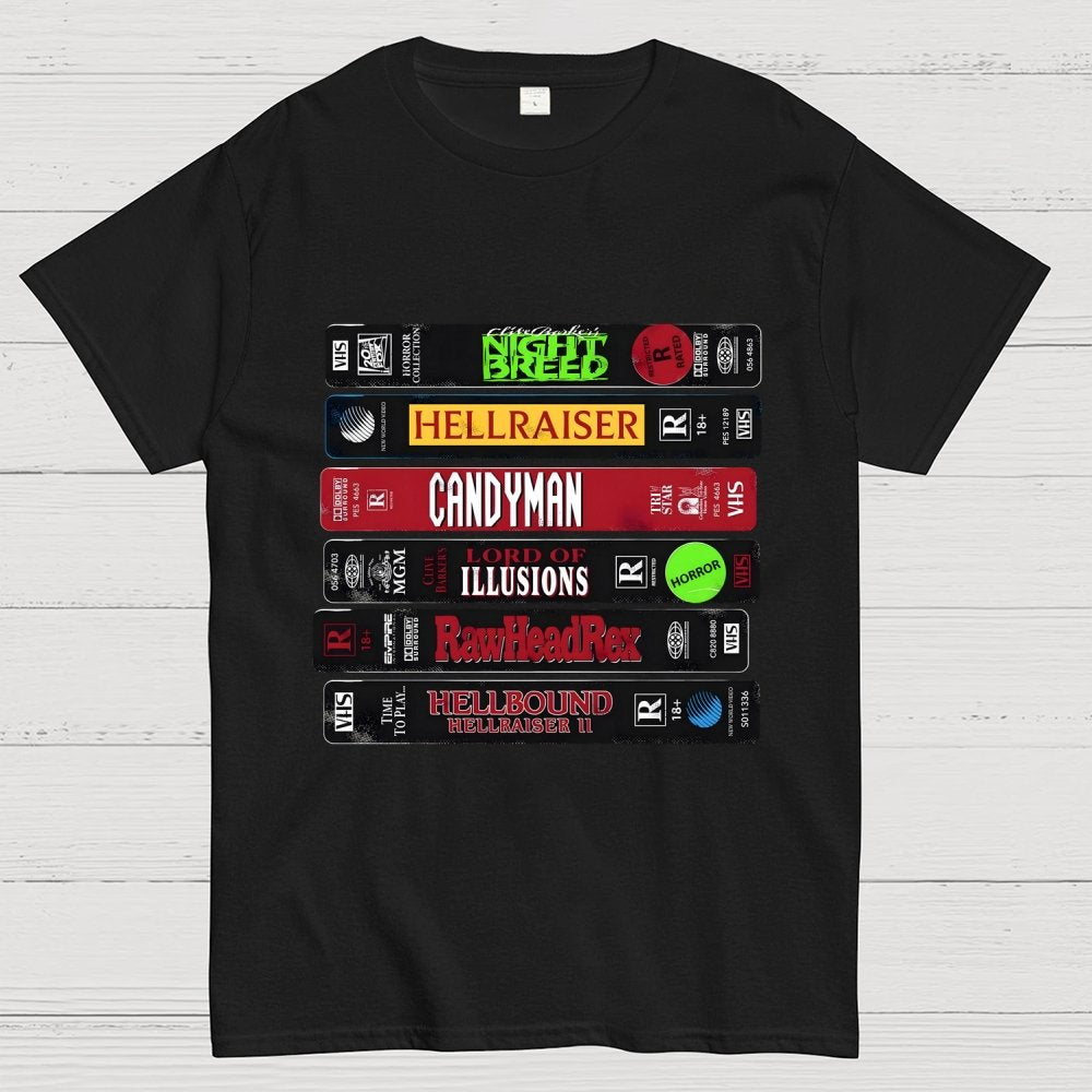 VHS Barker Unisex Geek T-Shirt