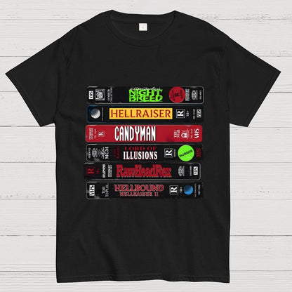 VHS Barker Unisex Geek T-Shirt