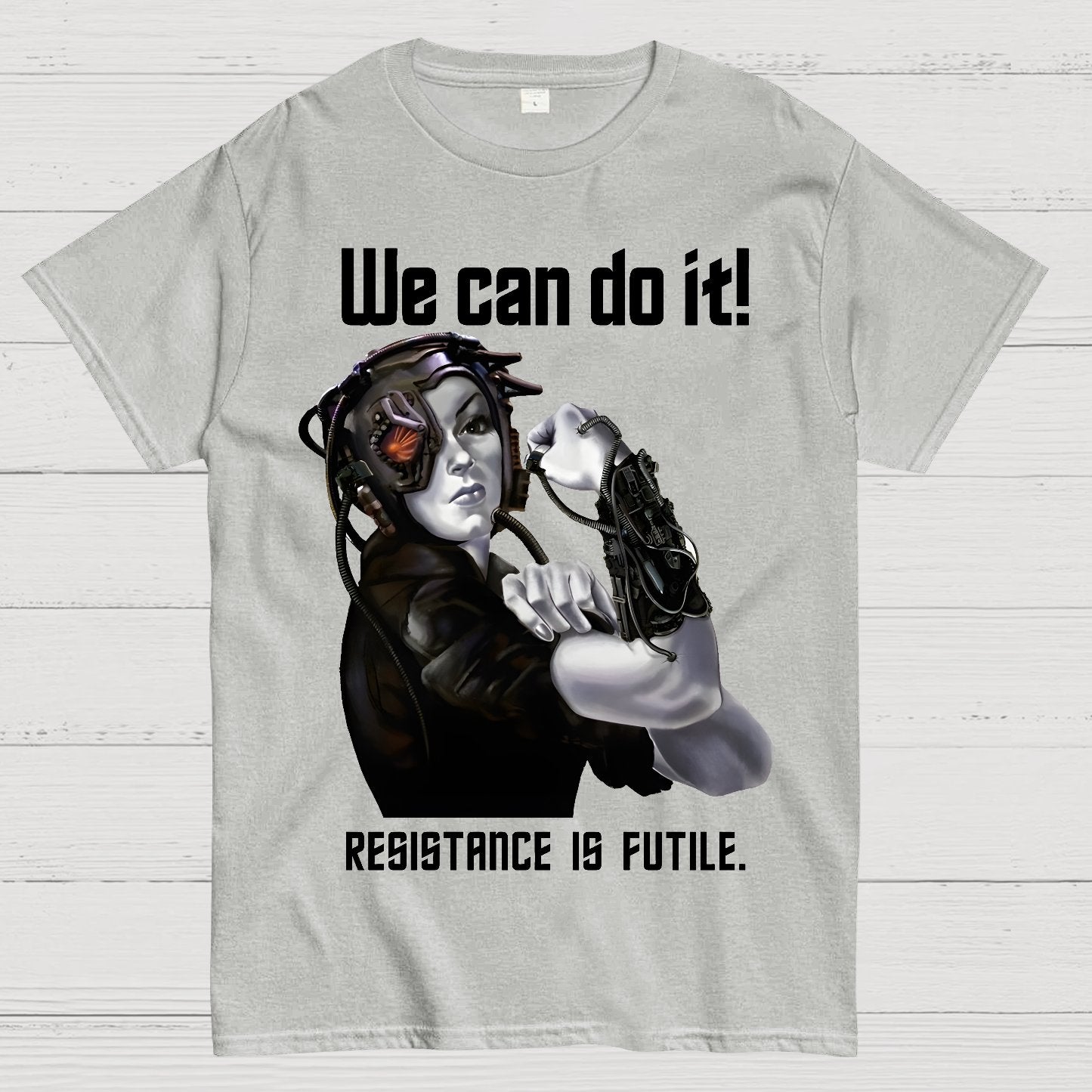 We Can Do It Opposing is Hopeless Geek T-Shirt