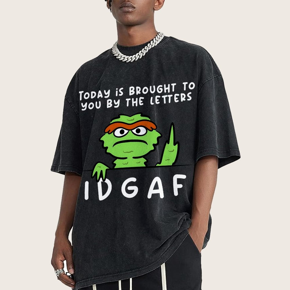 IDGAF Vintage Distressed T-shirt