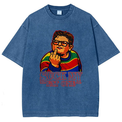 Suck My Fat One Vintage Distressed T-shirt