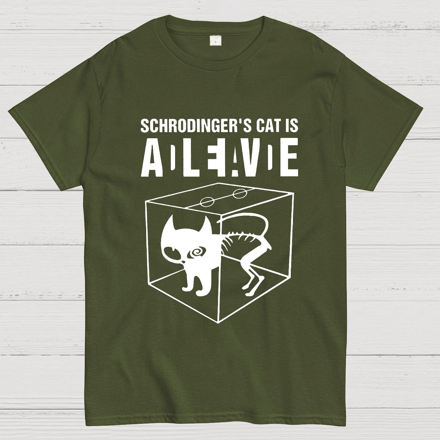 Schrodinger's Cat Geeky T-Shirt
