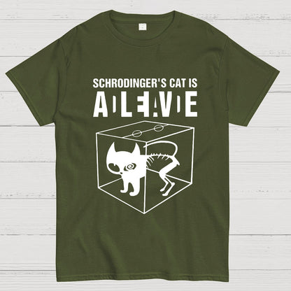 Schrodinger's Cat Geeky T-Shirt