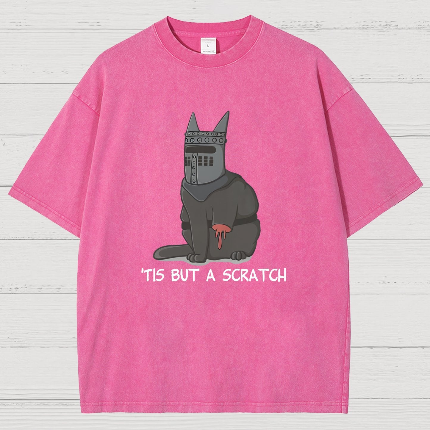 'Tis but a scratch Vintage Distressed T-shirt