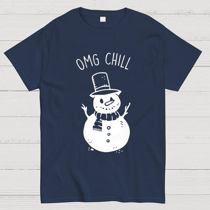 OMG Chill Christmas Geek T-Shirt