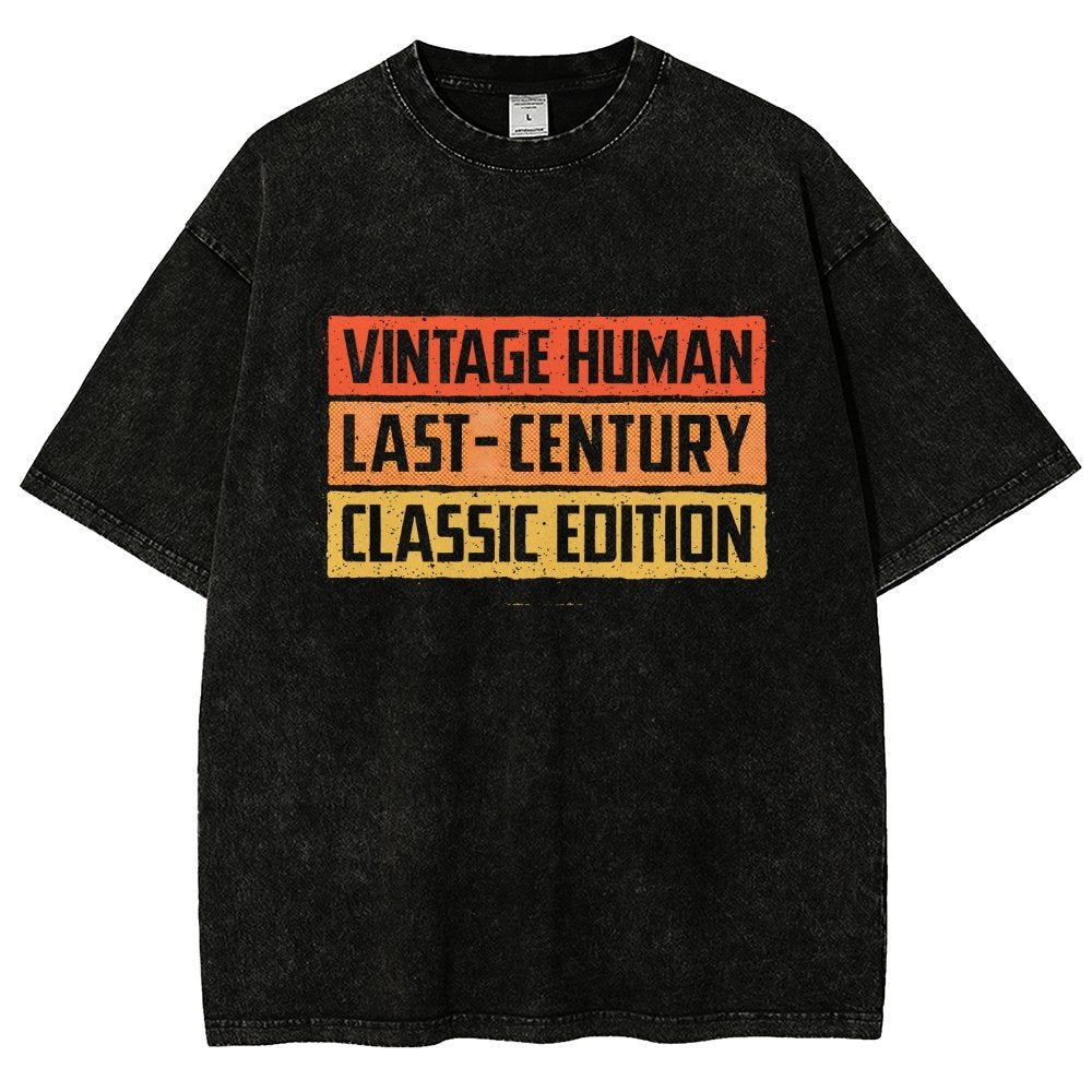 Vintage Human Vintage Distressed T-shirt