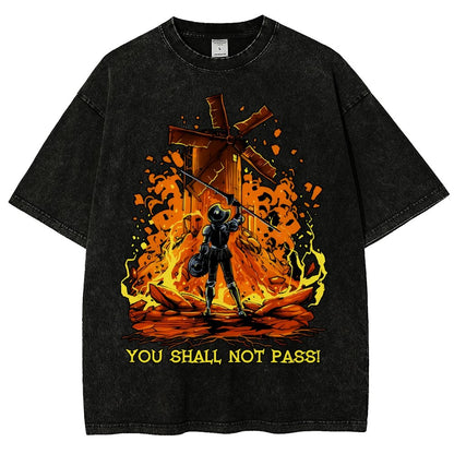 Defender of the Old Land REMIX Vintage Distressed T-shirt