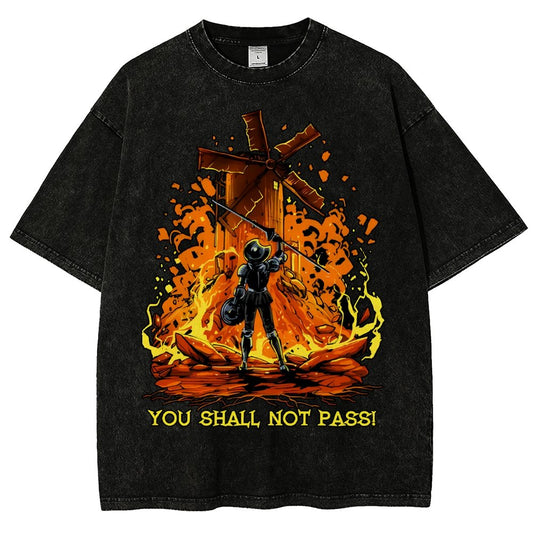 Defender of the Old Land REMIX Vintage Distressed T-shirt