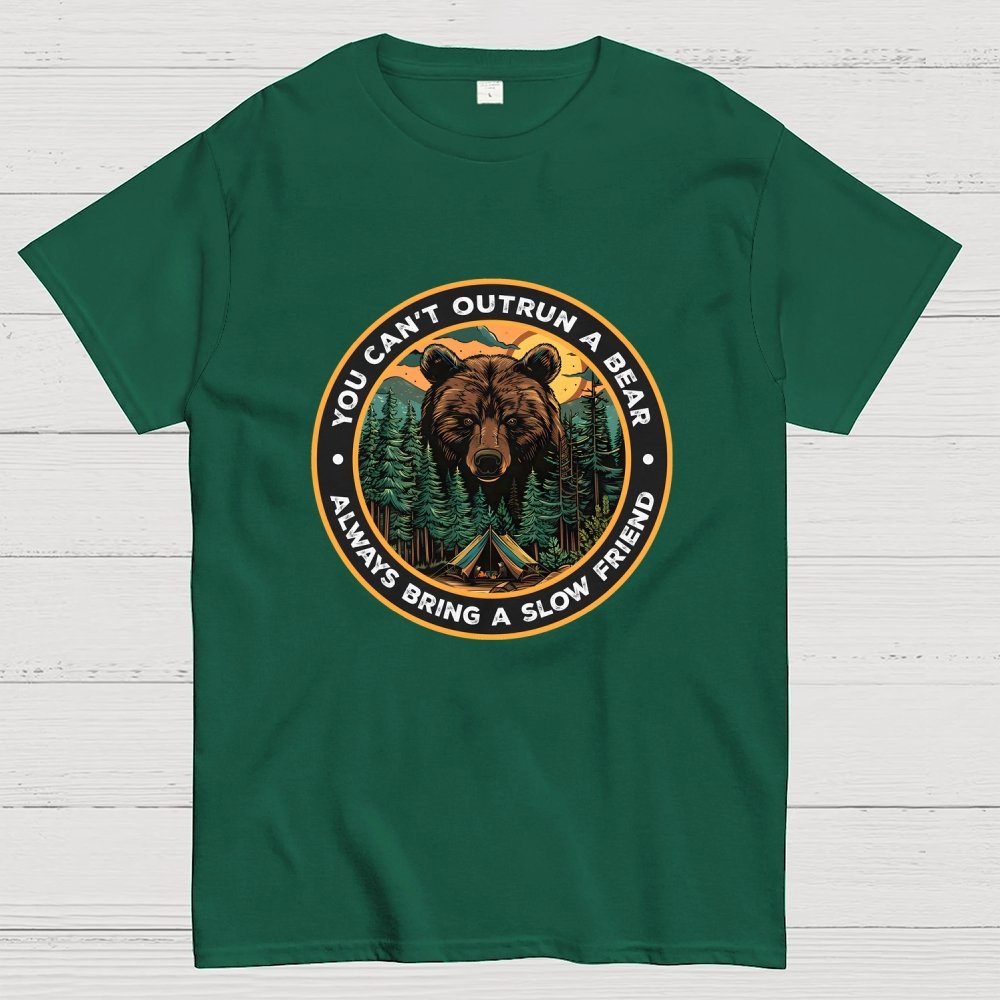 You Can't Outrun A Bear Geek T-Shirt